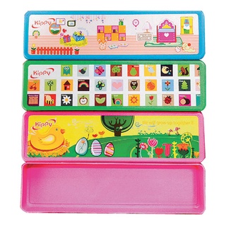 กล่องดินสอพลาสติกเล็ก แพ็ค 6 อัน101342Kippy Pencil Box (Small) 6 Pcs/Pack