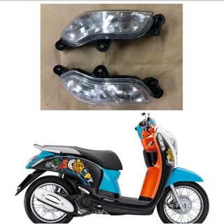 ไฟเลี้ยวหน้า SCOOPY-i NEW 2012 (ซ้าย-ขวา)1คู่ HMA