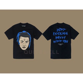 เสื้อยืดโอเวอร์ไซส์QWT100-1 NUMB BLACK เสื้อยืดดำS-3XL