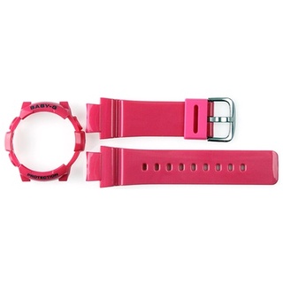 🎁Casio Baby-G กรอบและสายแท้ 100% รุ่น BGA-2100ST-4B (สีชมพู)