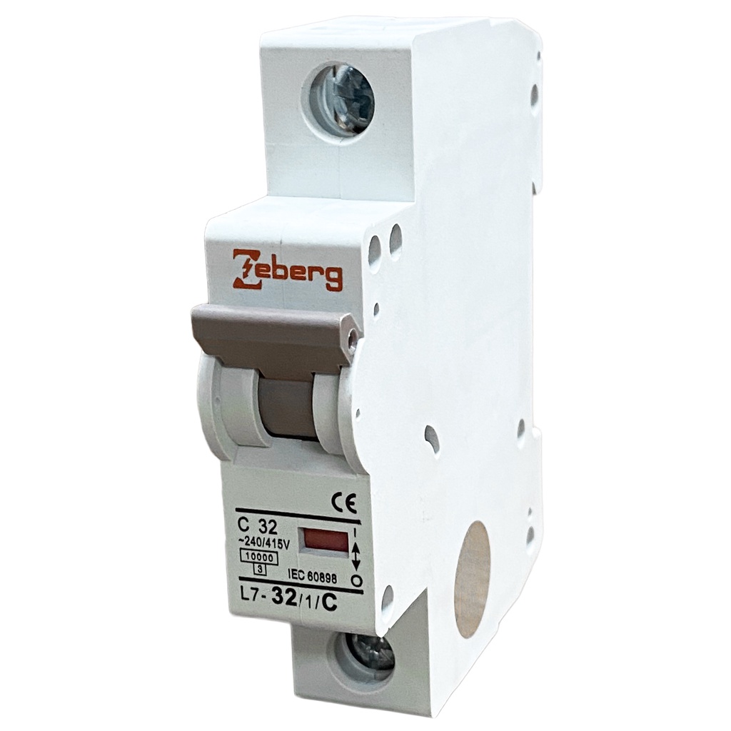 Zeberg ลูกเซอร์กิต 1P ขนาด 2A 6A 10A 16A 20A 32A 40A 50A รุ่น L7-1 ...
