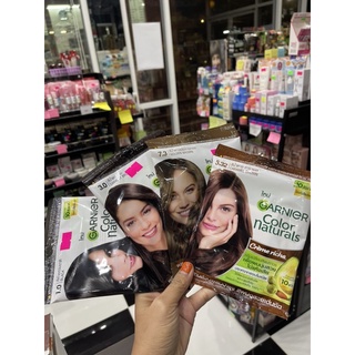 ภาพขนาดย่อของสินค้าNew Garnier color naturals ครีมเปลี่ยนสีผม 30 ml.