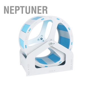 Neptuner แผ่นบอร์ดพลาสติก Pvc เสียงเงียบ พร้อมขาตั้ง สําหรับออกกําลังกาย หนูแฮมสเตอร์ เม่น วิ่ง