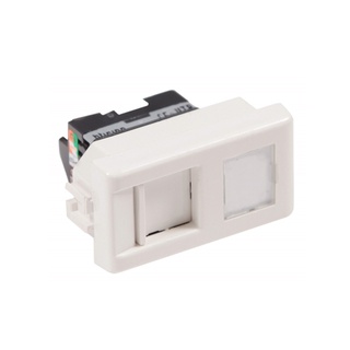 Chaixing Home เต้ารับคอมพิวเตอร์ RJ 45 CS BTICINO รุ่น SAM5979C5E สีขาว