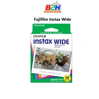 สินค้า Fujifilm Instax Film - Wide 10 แผ่น เเถมฟรี Photo card (คละสี)