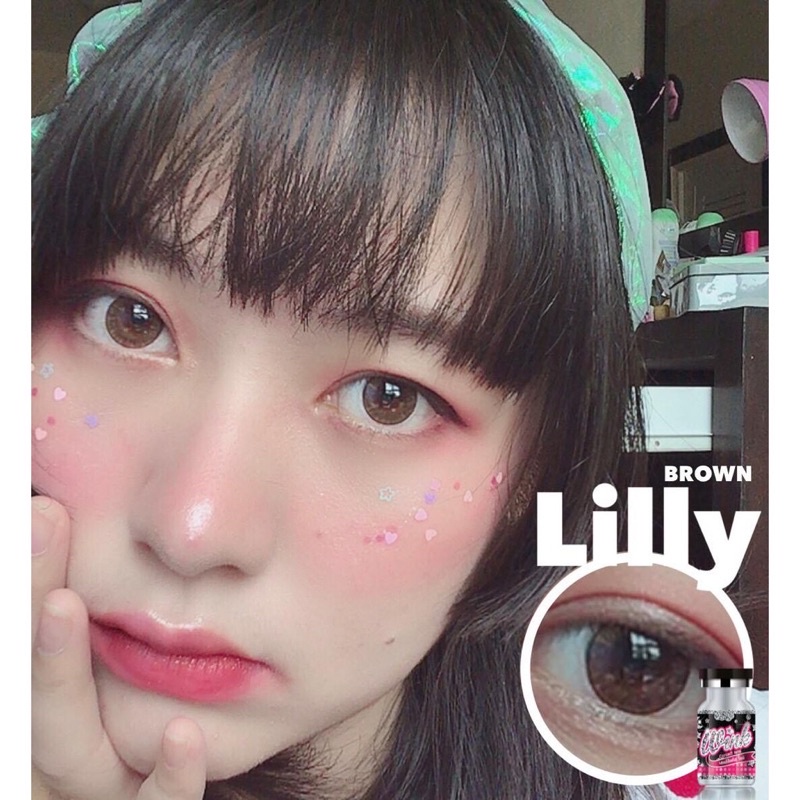 wink-lilly-brown-สีน้ำตาล-คอนแทคเลนส์-บิ๊กอาย-มินิ-สายตาสั้น-น้ำตาล-bigeyes-contact-lens-ค่าสายตา-ค่าสายตา-โทนธรรมชาติ