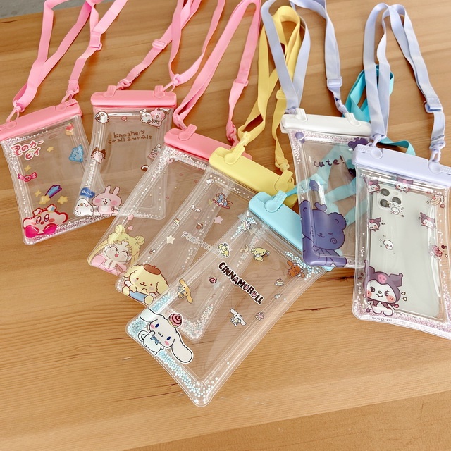 กระเป๋าเดินทางเคสโทรศัพท์กันน้ำใสดำน้ำสมาร์ทโฟนสากล-6-5-นิ้วดำน้ำป้องกันการตกปลา