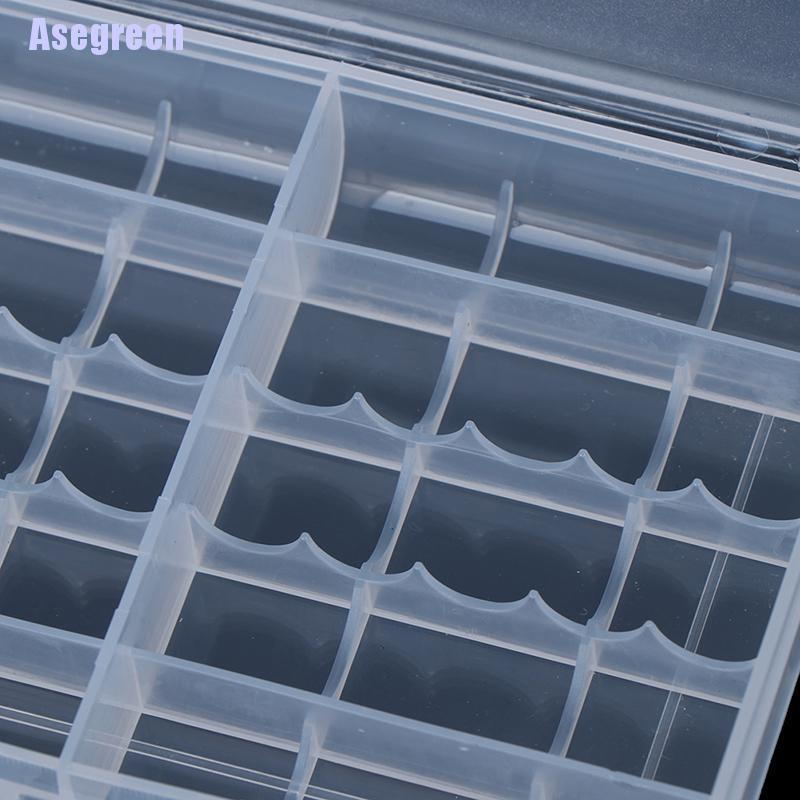 ภาพสินค้าAsegreen: กล่องเคสพลาสติกแข็ง สําหรับใส่แบตเตอรี่ Aa Aaa 10 ก้อน 1 ชิ้น จากร้าน asegreen.th บน Shopee ภาพที่ 6