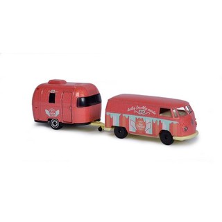 รถพ่วงMajorette Pink Drivez - Volkswagen / VW T1 และ Airstream Sport 