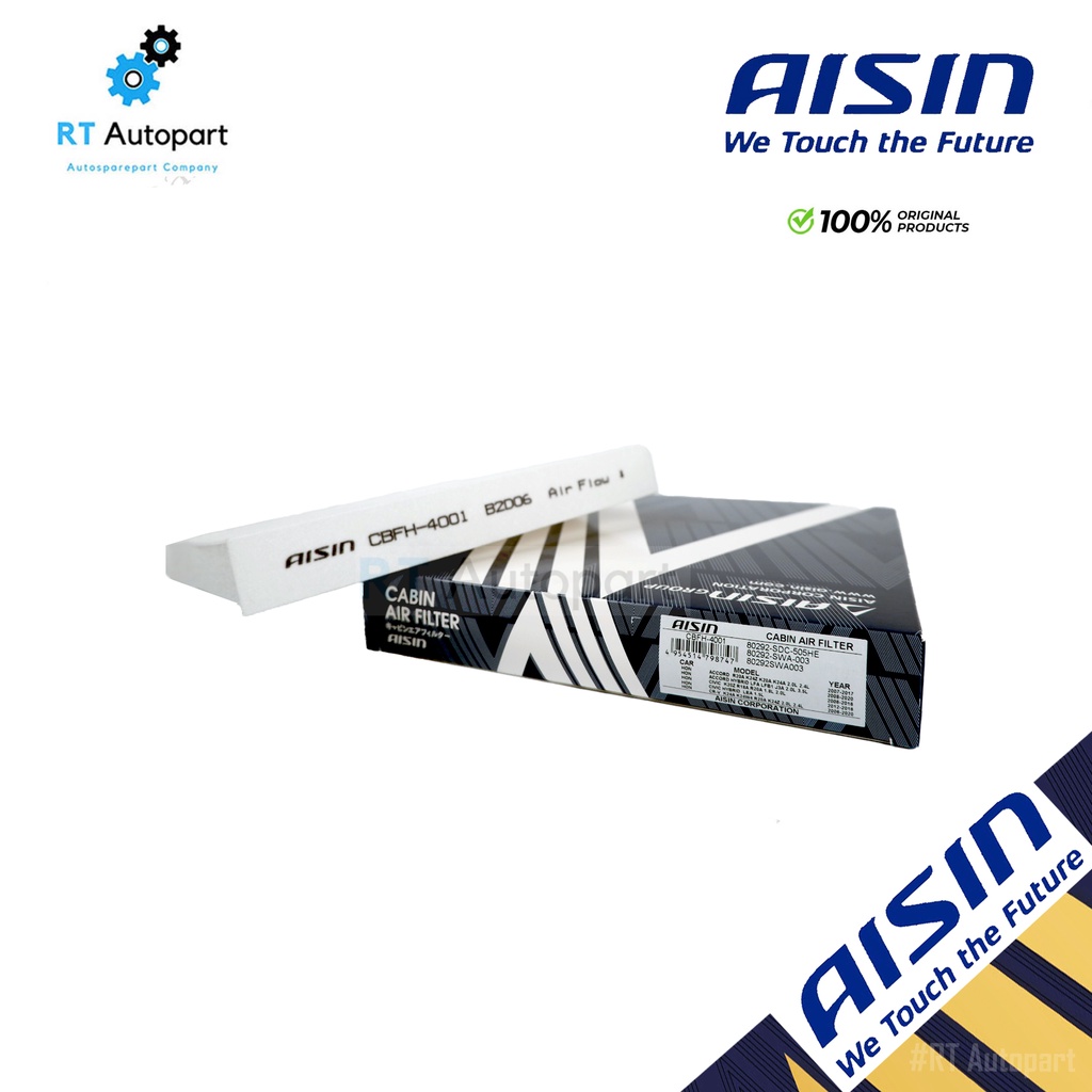 Aisin กรองแอร์ Honda Civic FD FB ปี06-15 Accord 03-18 G7 G8 G9 CRV ปี06 ...