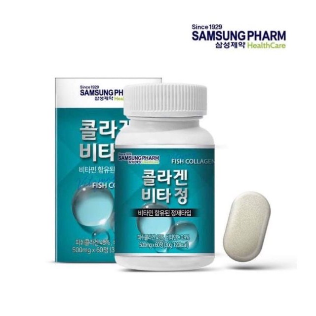 samsung-pharm-fish-collagen-samsung-pharm-hyaluronic-acid-new-samsung-pharm-sheep-placenta-collagen-60-เม็ด