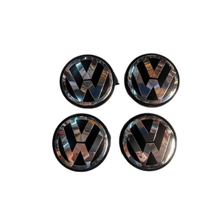 ฝาล้อ volk swagen สีดำเงินขนาดหน้า 56 mm ขากลาง 52mm และขาหลังขนาด 54 mm*ราคาถูกสินค้าดีมีคุณภาพ*