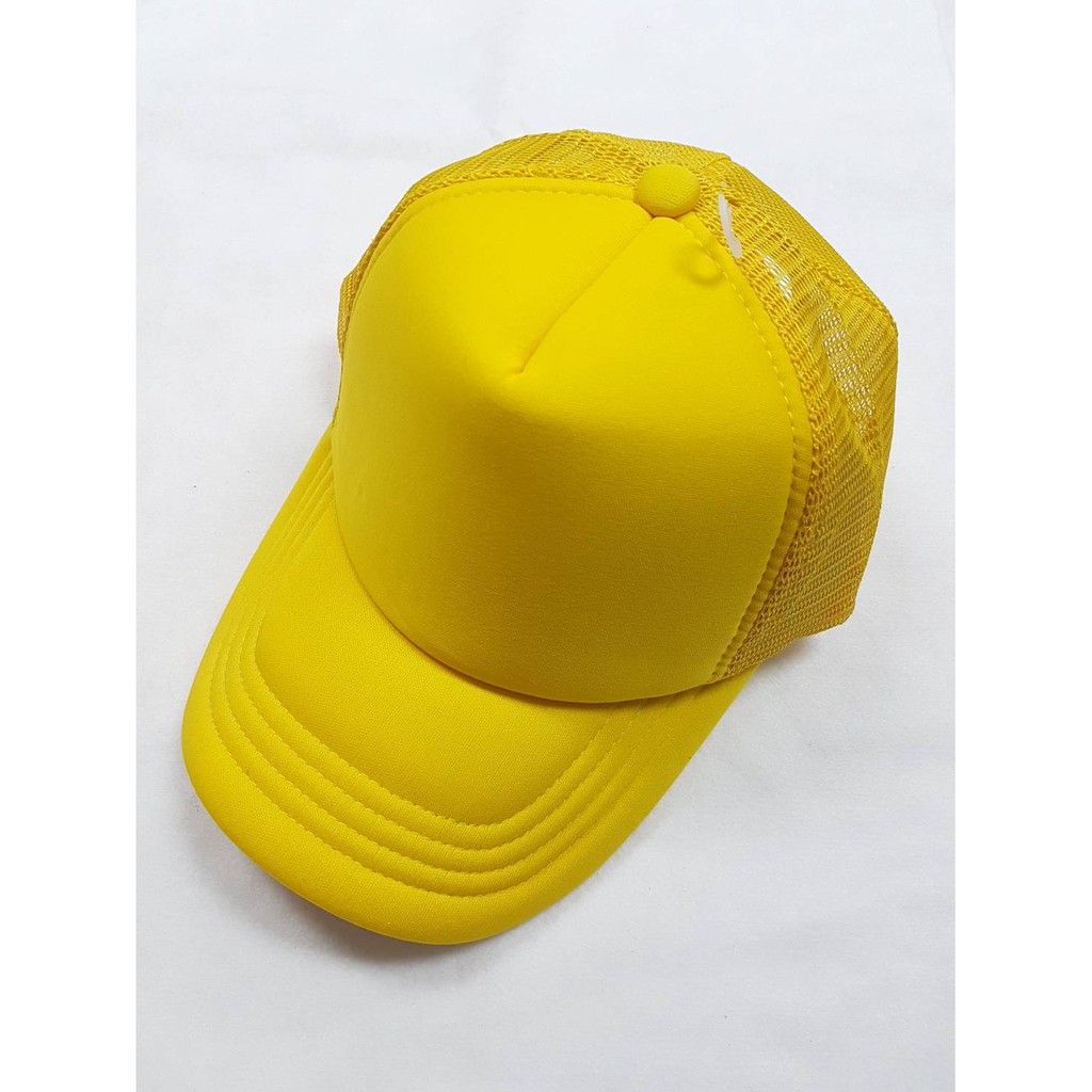 ราคาและรีวิวhipaholic หมวกแก๊ปตาข่ายสีเหลือง พร้อมส่งในไทย