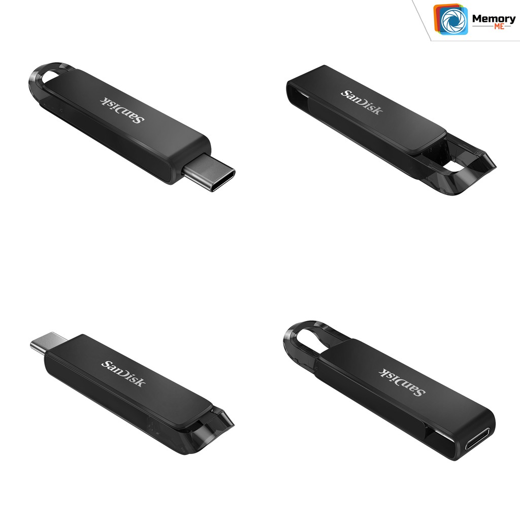 (ส่งด่วน) SANDISK แฟลชไดร์ฟ USB Type C 256GB Ultra FlashDrive [150MB/s ...