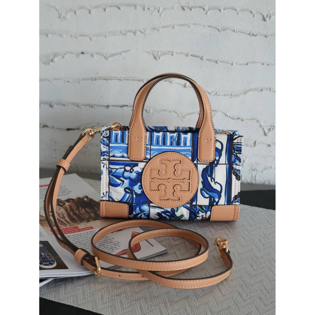 Ella Printed Micro Tote: Women's Designer Crossbody Bags