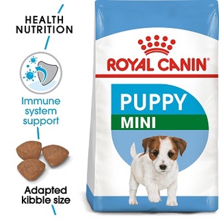 Royal Canin Mini Puppy (15 kg) อาหารสุนัข เม็ดเล็ก สำหรับลูกสุนัขพันธุ์เล็กต่ำกว่า 10 เดือน ขนาด 15 กิโลกรัม