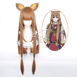 วิกผม No Yuusha No Nariagari Raphtalia พร้อม EARS The Rising of The Shield Hero ขนาด 100 ซม.