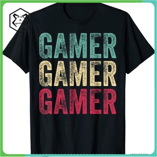 เสื้อยืดพิมพ์ลาย Gamer Video Game Player S สไตล์วินเทจสําหรับผู้ชาย