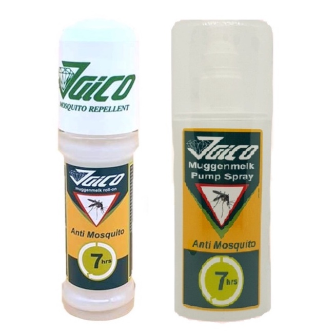 Jaico Mosquito Repellent Roll On ไจโก้ โลชั่นกันยุง แบบ ลูกกลิ้ง 50 ml  05430 / สเปรย์ Spray 75 ml 00575 | Shopee Thailand