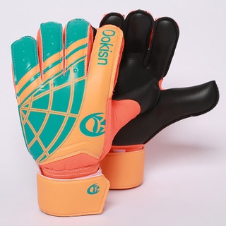ถุงมือผู้รักษาประตูฟุตบอลเกมการฝึกอบรมเข็มขัดถุงมือยางป้องกัน