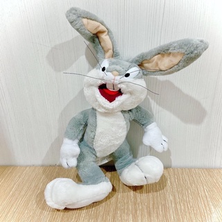 กระต่าย บักส์บันนี่ จากเรื่อง Looney Tunes หูน้องดัดได้ ตาพลาสติกสวยไม่มีรอย ป้ายตัวจางหน่อยค่ะ