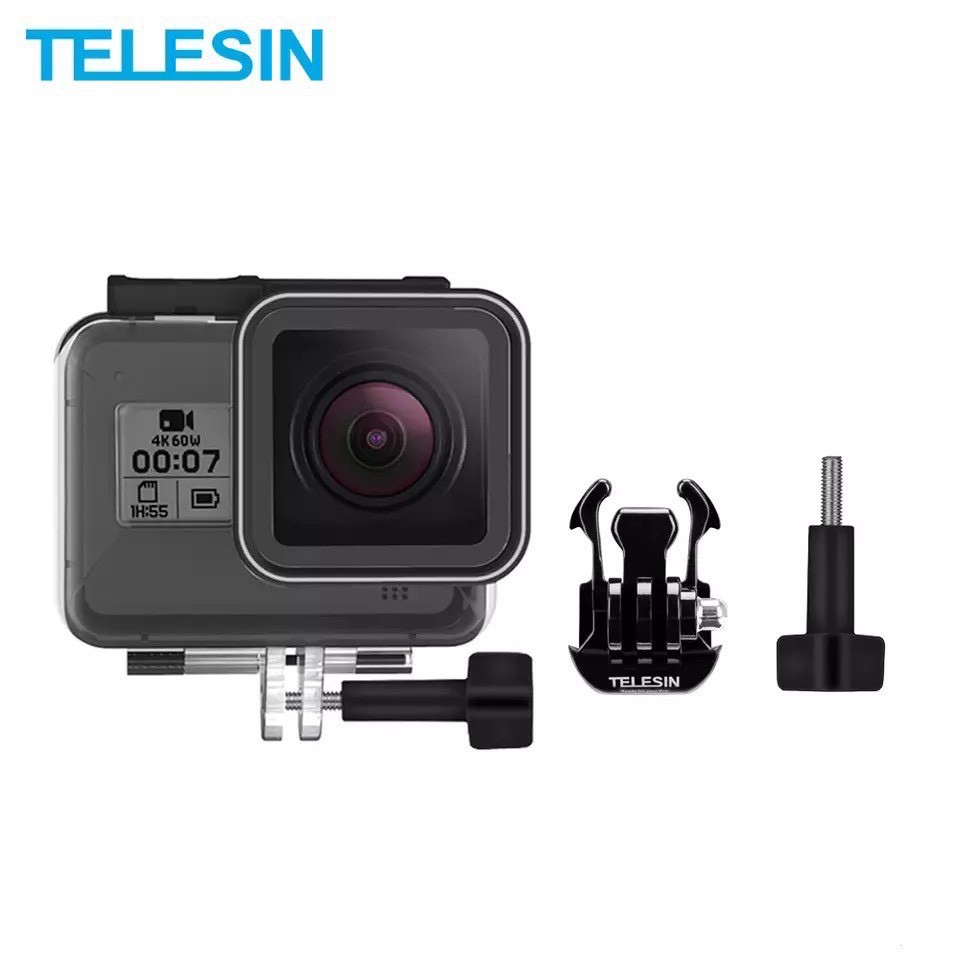 ภาพหน้าปกสินค้าเคสกันน้ำ Telesin GoPro Hero 8 ลึก40m Waterproof Housing กล้องโกโป 8 (ไม่รวมฟิวเตอร์)
