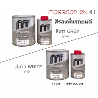 สีรองพื้นมอนิสัน 4:1 ชุดเล็ก (ขนาด1ลิตร)และ(ขนาด0.25ลิตร)