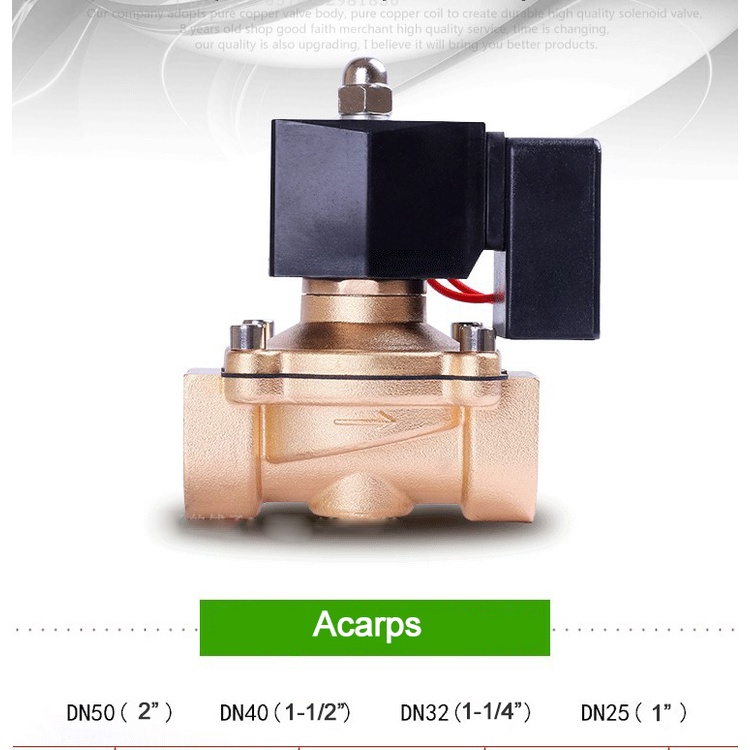 วาล์วโซลินอยด์-ทองเหลือง-1-2-นิ้ว-3-4-นิ้ว-1-นิ้ว-2-นิ้ว-24vdc-12vdc-110vac-220v-สําหรับ-24-ชั่วโมง