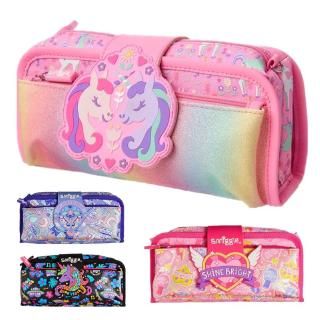 ราคาจัดโปร❤️❤️❤️กระเป๋าดินสอสมิกเกอร์ smiggle กล่องดินสอแบบพับ Smiggle Deja Vu Utility Pencil Case กลิ่นหอมใช้แล้วฟิน