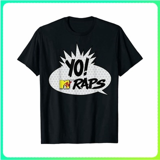 เสื้อยืดคุณภาพ Yo Mtv Raps เสื้อยืดผ้าฝ้ายสไตล์วินเทจสําหรับผู้ชายสามารถปรับแต่งได้