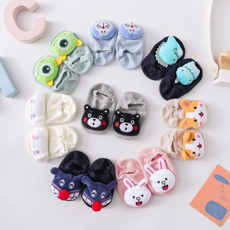 ภาพหน้าปกสินค้าBabybug พร้อมส่ง ถุงเท้าเด็ก แรกเกิด มีกันลื่น 0-1ขวบ ถุงเท้าทารก ถุงเท้าเด็กอ่อน ถุงเท้ากันลื่น​​ จากร้าน babybug_officialshop บน Shopee