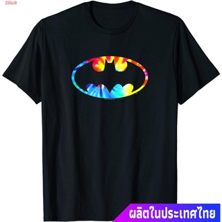 เสื้อยืดกีฬา Batman Tie Dye Batman Logo T-Shirt Mens Womens T-shirts