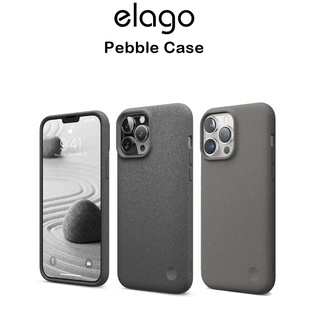 Elago Pebble [Stone] เคสกันกระแทกที่มีส่วนผสมของหินเกรดพรีเมี่ยม เคสสำหรับ iPhone13/iPhone14 Series (ของแท้100%)