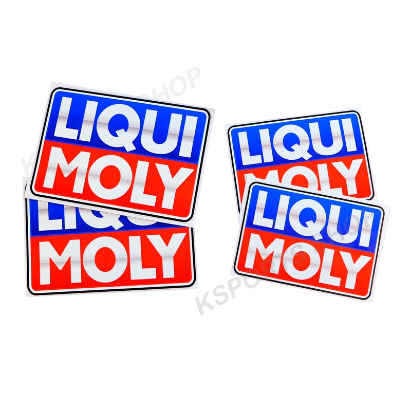 ภาพหน้าปกสินค้าสติ๊กเกอร์ติดรถ sticker ( LIQUI MOLY)
