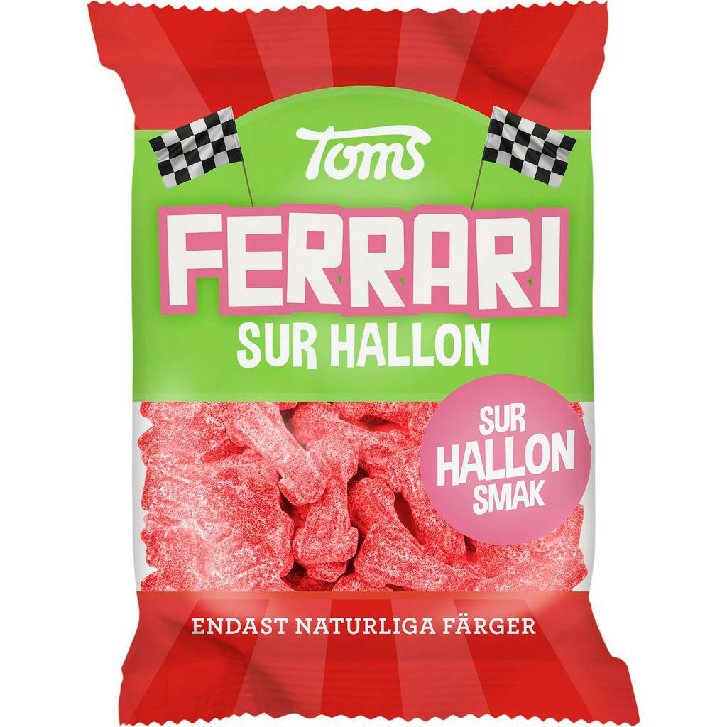Toms Ferrari Original Raspberry Sour Salt Licorice Cola Pear 110g-130g ...