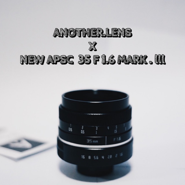 ภาพหน้าปกสินค้าครบชุด  Lens หน้าชัด-หลังเบลอ new Apsc 35mm f1.6  mark . lll จากร้าน another.lens.bkk บน Shopee