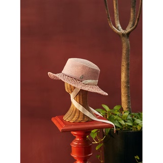 THE WONDER ROOM หมวกแบรนด์ SUNEV รุ่น BELLA - STRAW BUCKET HAT