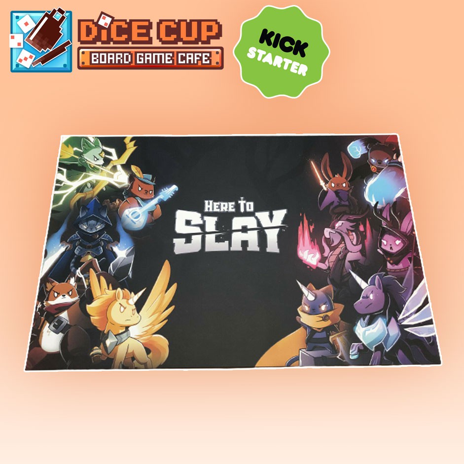 Unstable Games Here to slay Kickstarter Exclusive Play Mat Set with