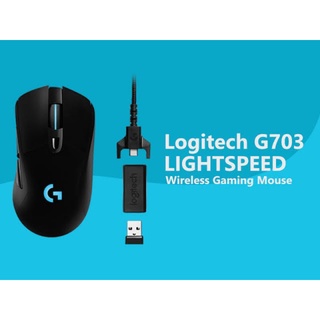 ภาพหน้าปกสินค้าLogitech G703 Lightspeed เม้าส์  Wireless with Hero ประกันไทย2ปี ที่เกี่ยวข้อง