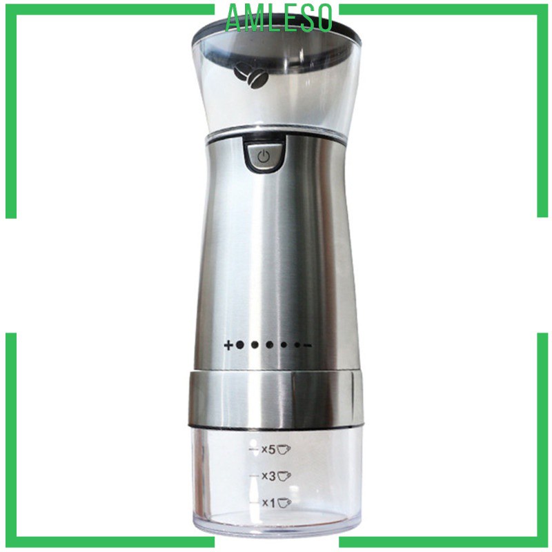 ราคาและรีวิวElectric Coffee Grinder Home Office Stainless Steel Spices Nut Mill Machines