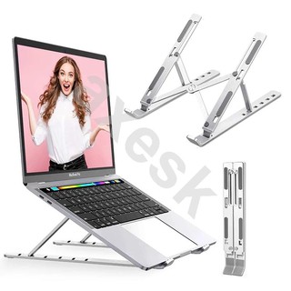 【READY】Laptop stand แท่นวางโน๊ตบุ๊ค ขาตั้งแล็ปท็อป ที่รองโน๊ตบุ๊ค แบบอลูมิเนียม สําหรับ สมุดบันทึก