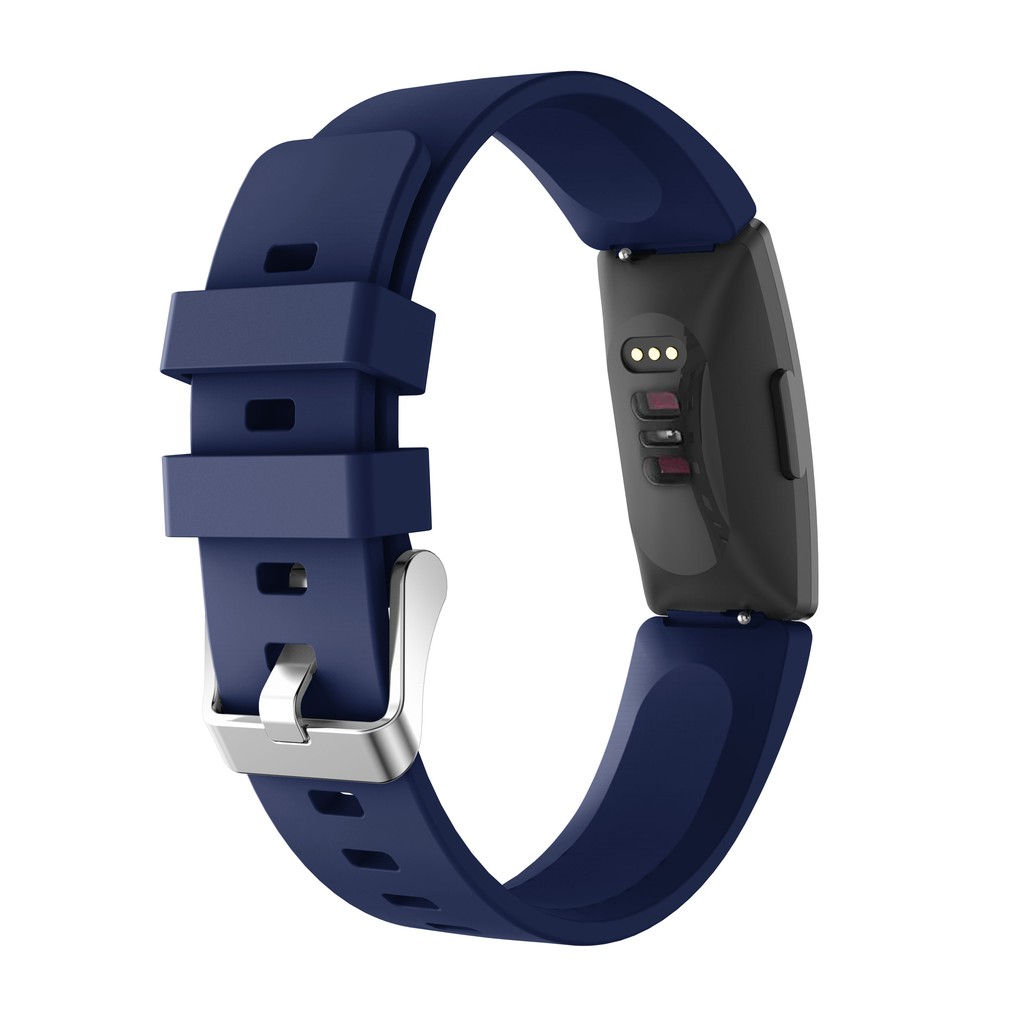 ภาพหน้าปกสินค้าสายคล้องนาฬิกาซิลิโคน Fitbit Inspire / Inspire HR Band จากร้าน jessie8814.th บน Shopee