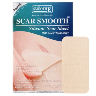 $$Smooth E scar smooth แผ่นซิลิโคน ป้องการการเกิดแผลเป็นชนิดนูน และคีลอยด์