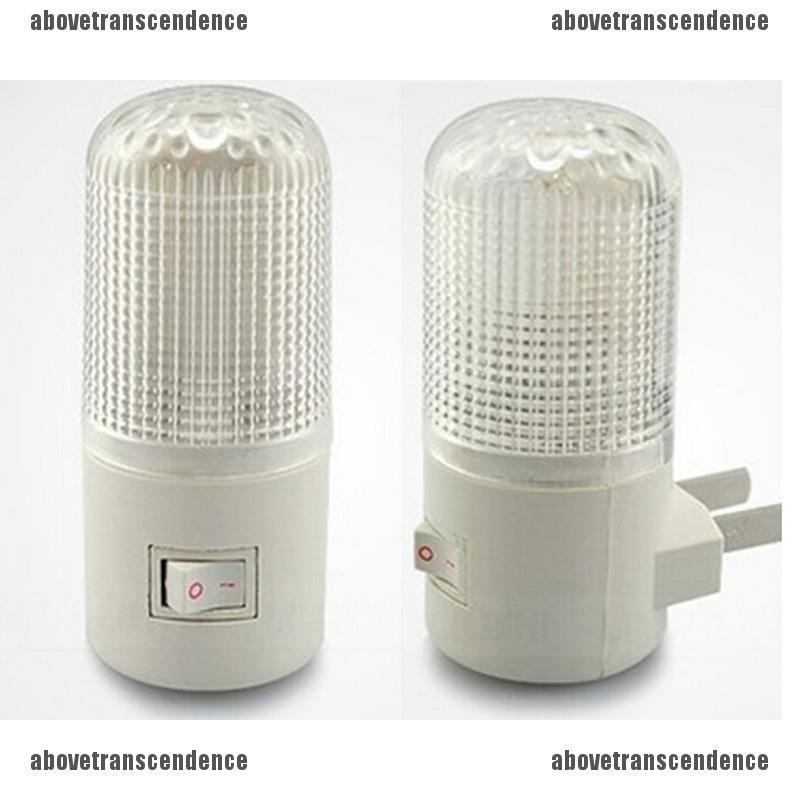 โคมไฟติดผนังห้องนอน 4 LED โคมไฟกลางคืน โคมไฟเสียบหลอดไฟ AC