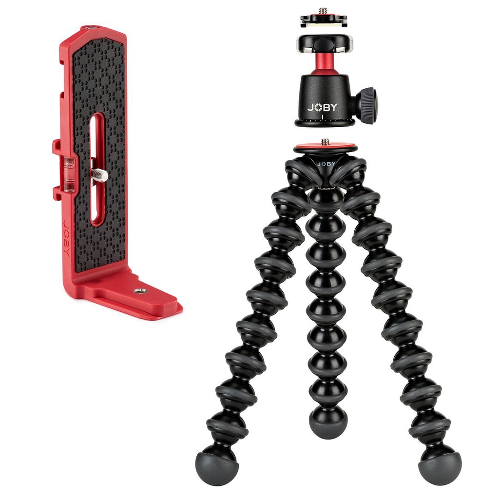 JOBY GorillaPod 3K Vert Kit - Tripod and BallHead with Vertical L ...