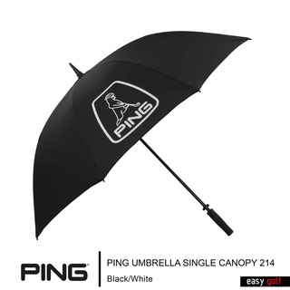 PING SINGLE CANOPY 214 UMBRELLA PING NEW UMBRELLA   ร่มกอล์ฟร่มกันฝน กันแดด UV