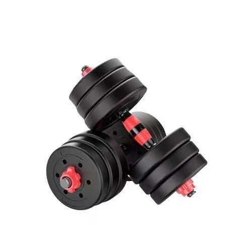 ภาพหน้าปกสินค้าDUMBELL 10 KG. ดัมเบล ที่ยกน้ำหนัก บาร์เบล ครบชุด 10 KG. 4.7 จากร้าน yoga_equipment บน Shopee