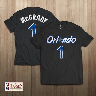 ราคาเสื้อยืด พิมพ์ลาย NBA Basketball Player Orlando Magic Tracy McGrady สไตล์คลาสสิกS-3XL