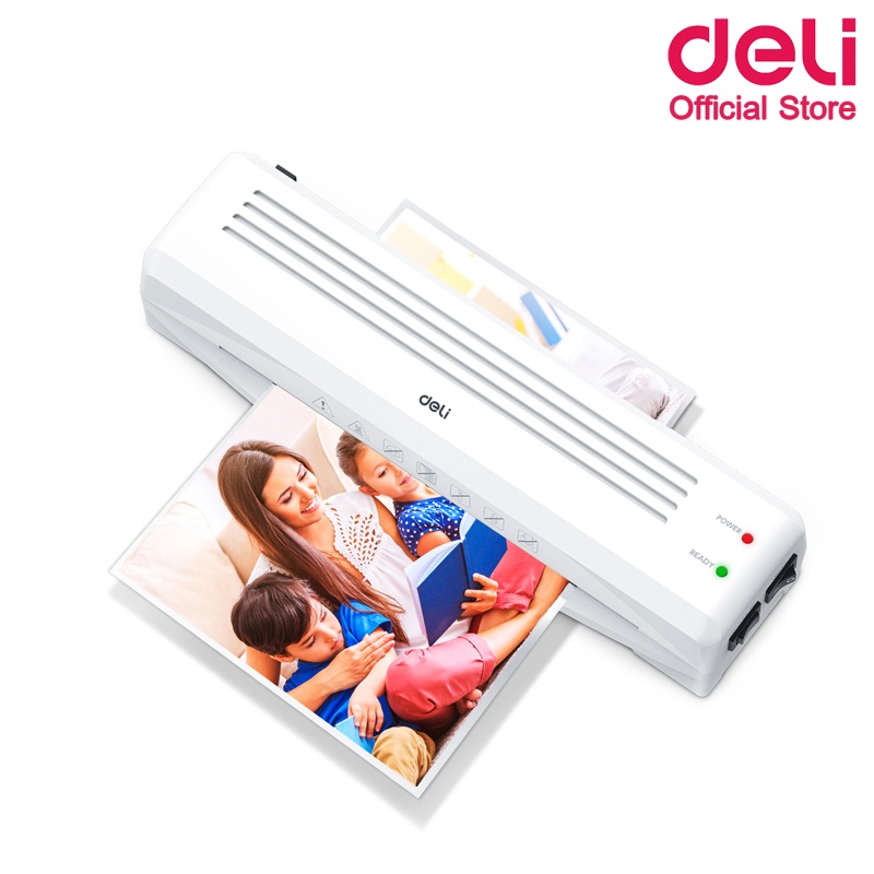 deli-14378-laminating-mini-a4-เครื่องเคลือบบัตรและเอกสาร-ขนาด-a4-ของแท้-รับประกัน-1-ปี-เครื่องเคลือบ-เครื่องใช้สำนักงาน