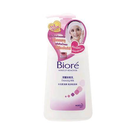 biore-cleansing-milk-makeup-remover-180ml-ครีมน้ำนมล้างเครื่องสำอาง